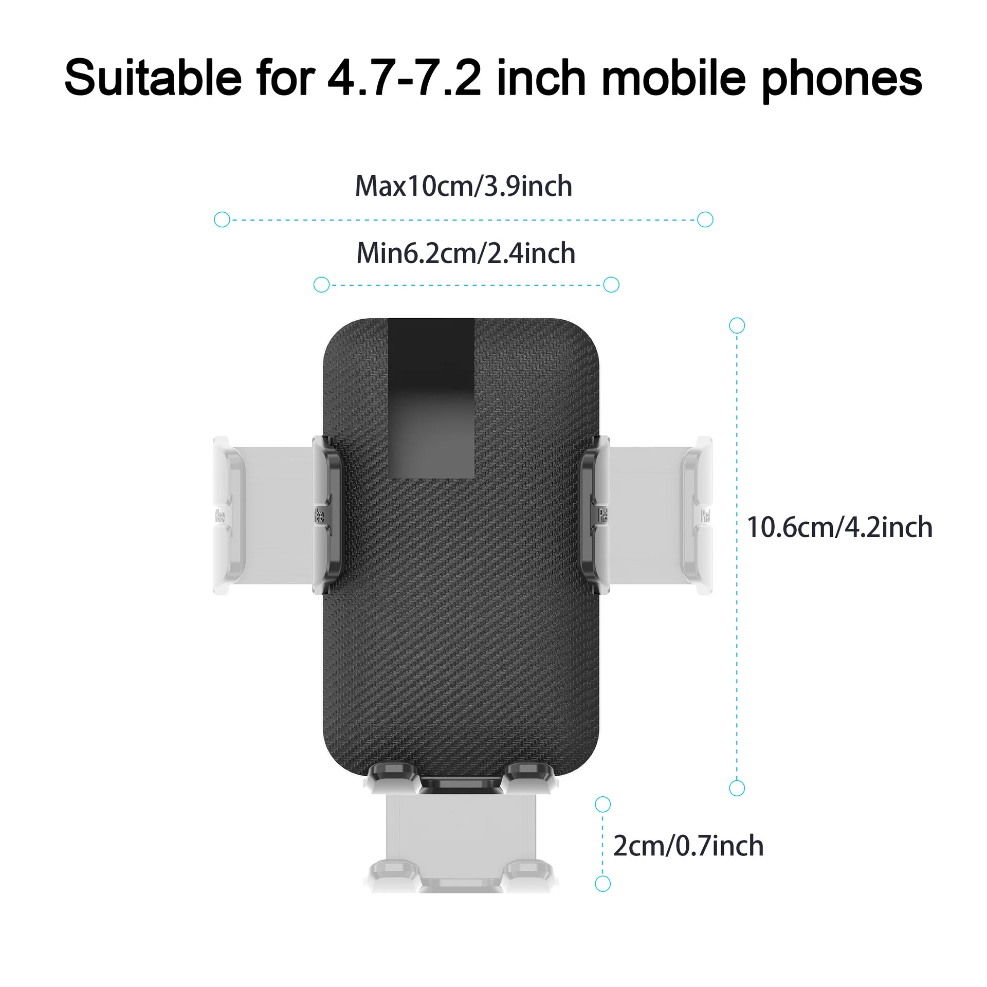 Universal Phone Holder Clamp for Boat Yacht Jet Ski Desk Pole, Quick Install & Detach, for Selfie Video, Portable for All Phones - view 4