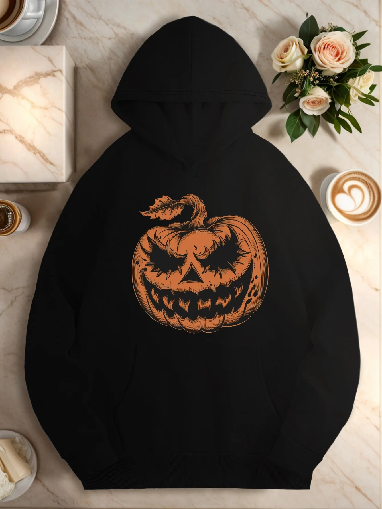 

Halloween Graphic Printing Autumn and Winter Cotton Hoodie for Men and Women Outdoor Street Sports Training Brand Trend