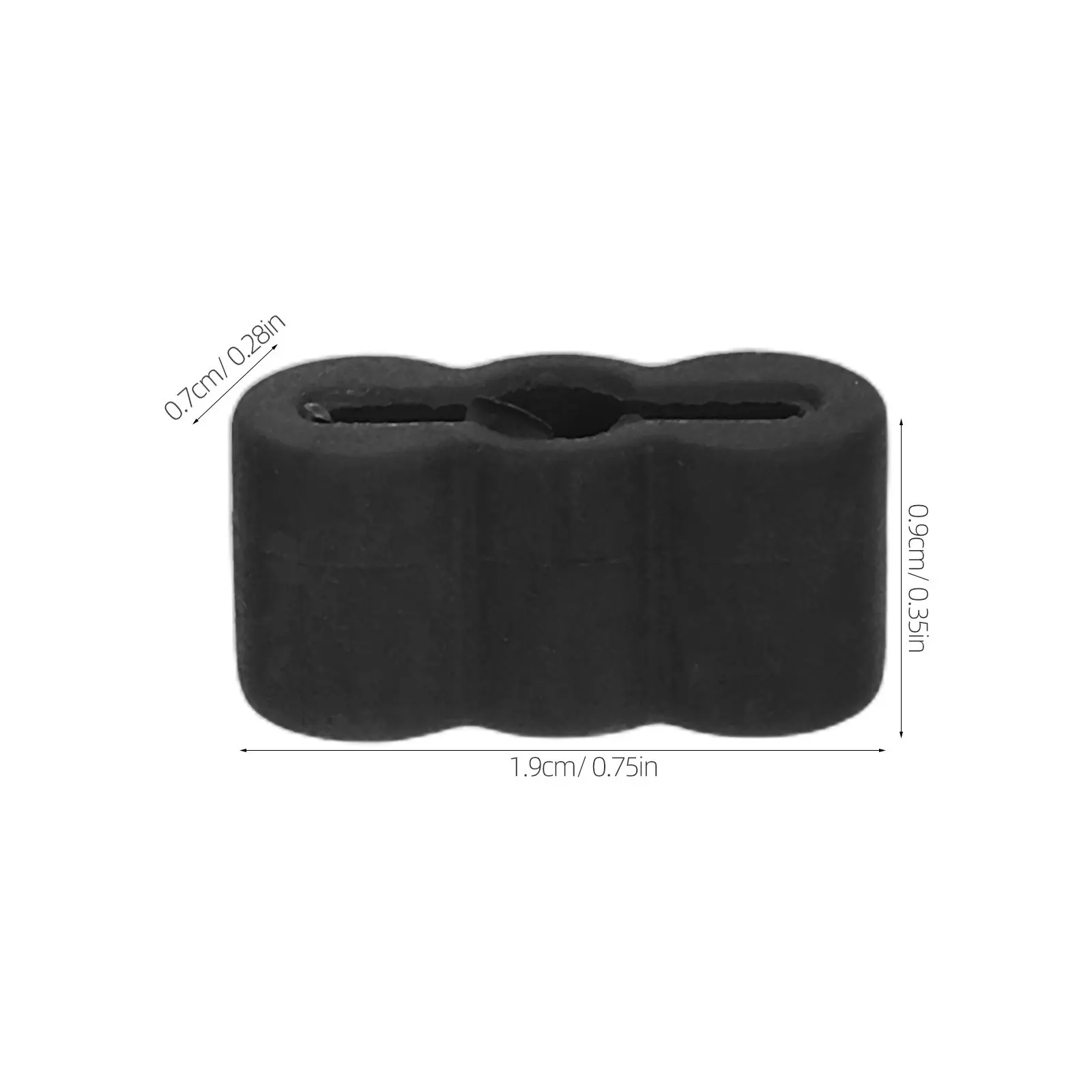 20Pcs Drawer Slide Repair Parts Anti-Pull Clip Stopper Rubber Bumpers Replacement Slide Accessories for Cabinets Dressers
