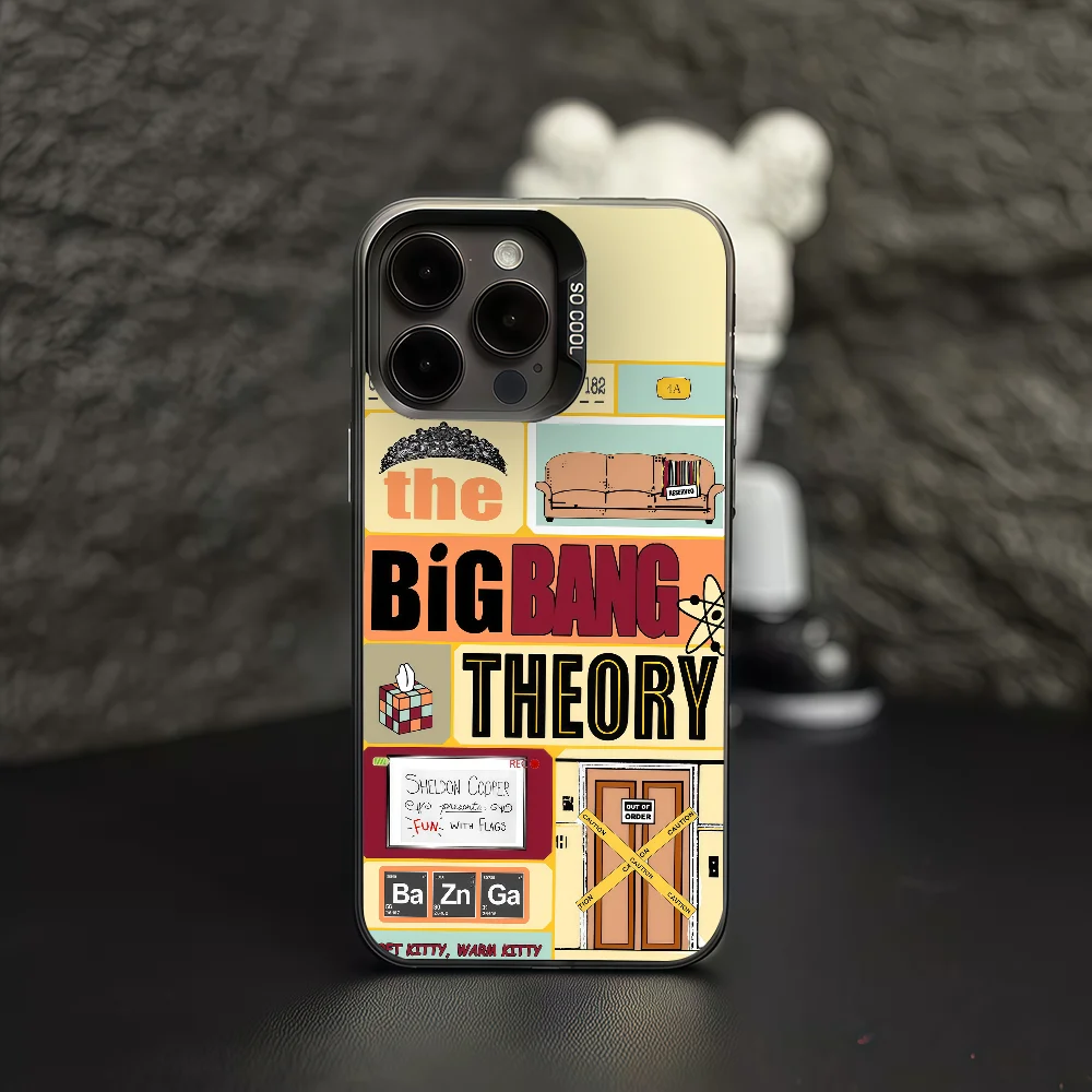 حافظة هاتف TV The Big B-Bang T-Theory لهاتف سامسونج A07 A17 A06 S25 S24 S23 4G 5G غطاء حماية IMD ملون #2