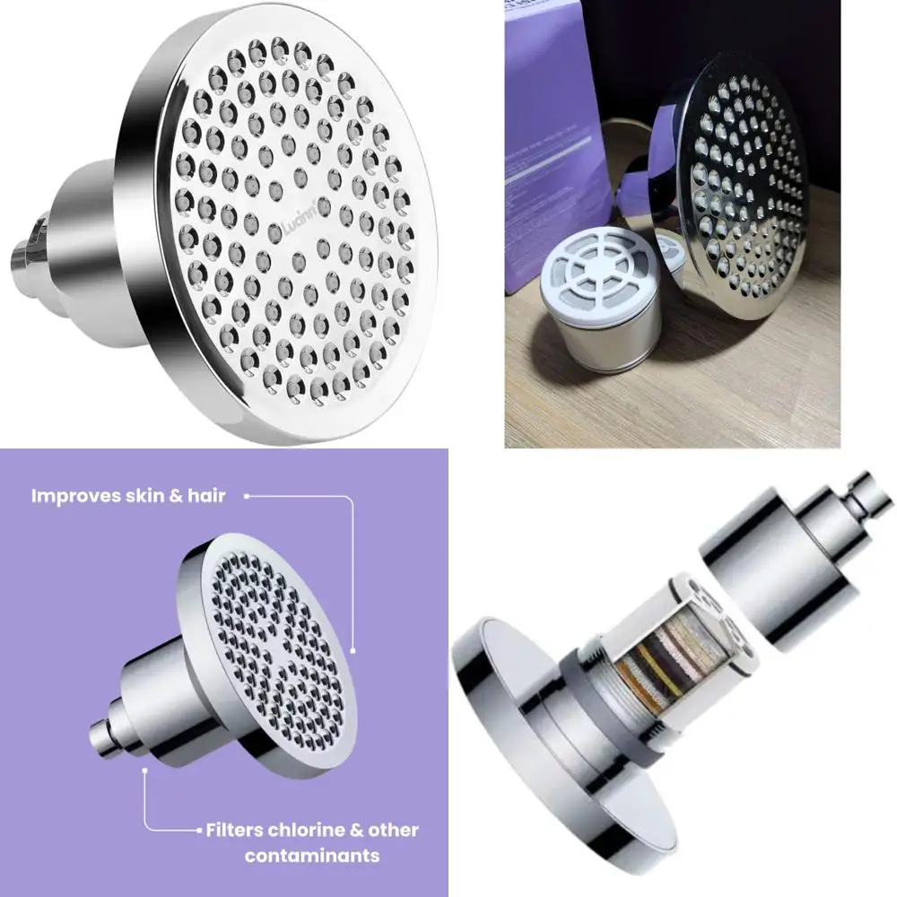 

Насадка для душа высокого давления Lucinn Pro: удаляет 99% хлор и тяжелые металлы, повышает здоровье волос и кожи.