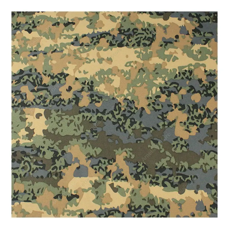 ผ้าไนลอน 500D ลายพรางแบบออสเตรีย วัสดุทางยุทธวิธี ป้องกันอินฟราเรด ทนทานต่อการสึกหรอ แบบผ้าคอร์ดูร่า สำหรับเสื้อกั๊ก กระเป๋า และอุปกรณ์ DIY