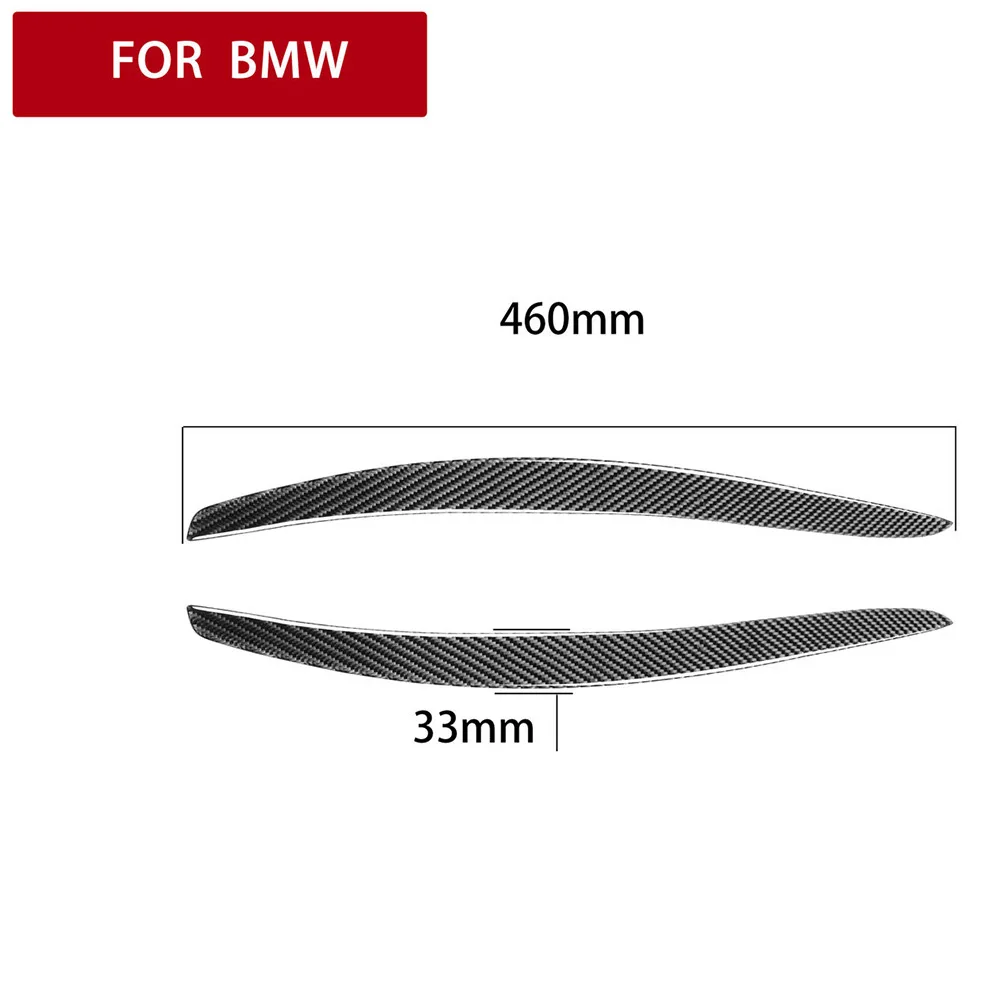 

High Quality New Auto Parts Eyebrow Cover Headlight Eyelid 2Pcs Headlight Eyelid Eyebrow For BMW 3 Series E92 E93