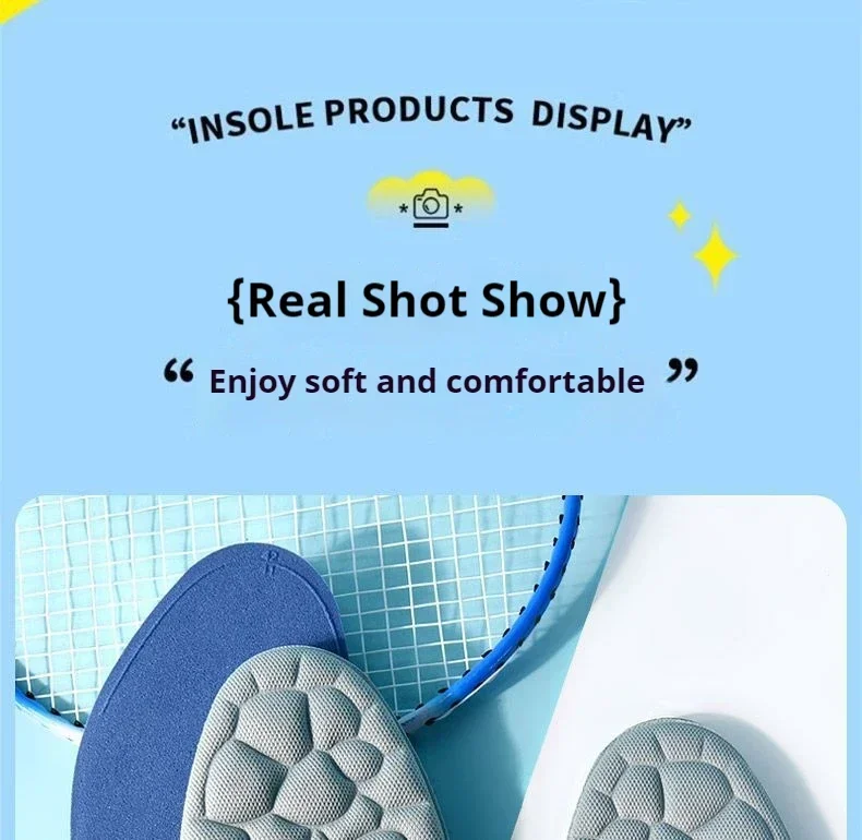 Weiche Sport-Einlegesohlen Unisex Fußmassage-Einlegesohlen Beifuß-Deodorierende Schuhpolster 2 Stück/6 Stück – Detail 12