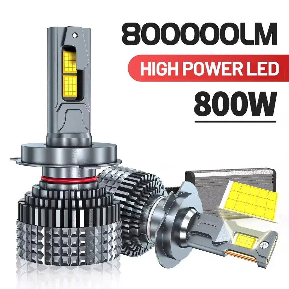 

High power 24V LED power supply vehicle Headlight H7 LED Canbus H1 H4 H11 9005 90069012 Truck Headlight Bulb