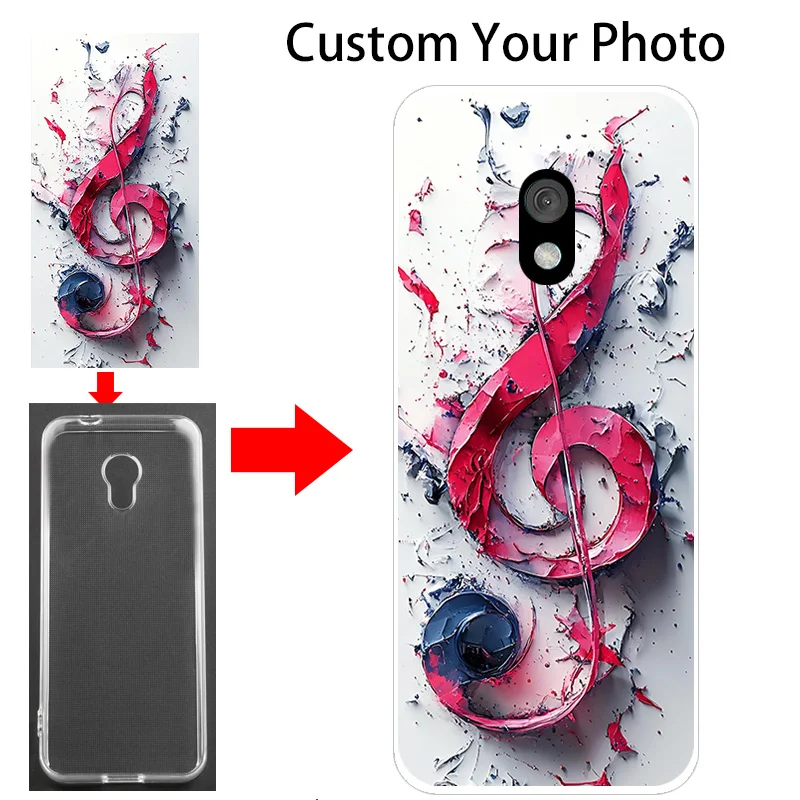 Custom Clear Case for Nokia 235 4G 2024 225 215 2020 220 3210 105 106 4G 2021 2023 DIY Personalized Photo Soft Cover Funda