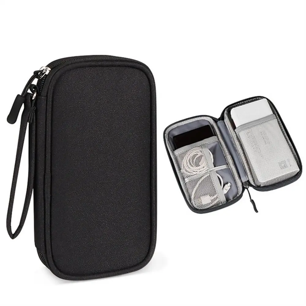 

Organziers Bag Earphone Phone Case Zipper Bag Cables Wires Bag Data Cable Case Cable Organizer Bag Electronic Storage Bag