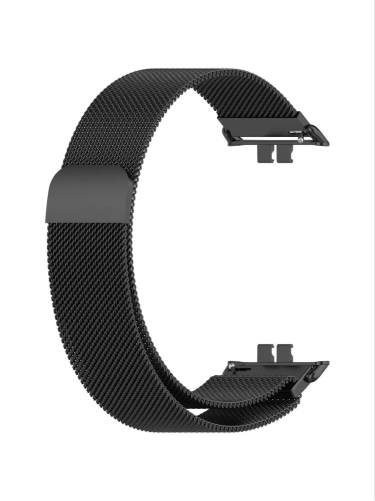 Edelstahl-Milanese-Armband Metall-Magnetband für Honor Choice ROSSINI 2i Armband Mesh-Schlaufenband Uhrenarmband