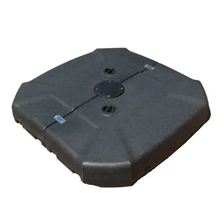 

Hot Selling Modern Design Plastic Umbrella Base Stand Outdoor Offset Umbrella Base for Outdoor Furniture