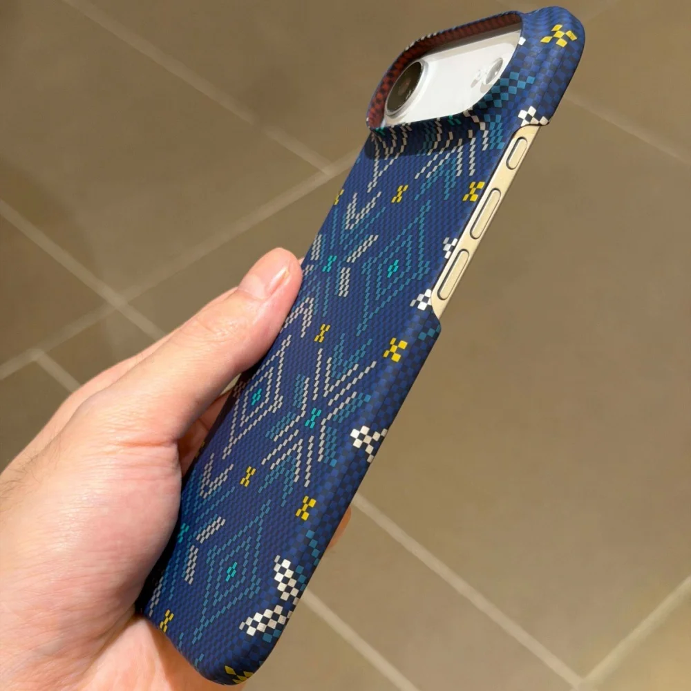 For Iphone 17 For Magsafe Carbon Fiber Magnetic Case For Iphone Air 16 15 14 17 Pro Max Frameless Shockproof Bumper Luxury Cover view 4