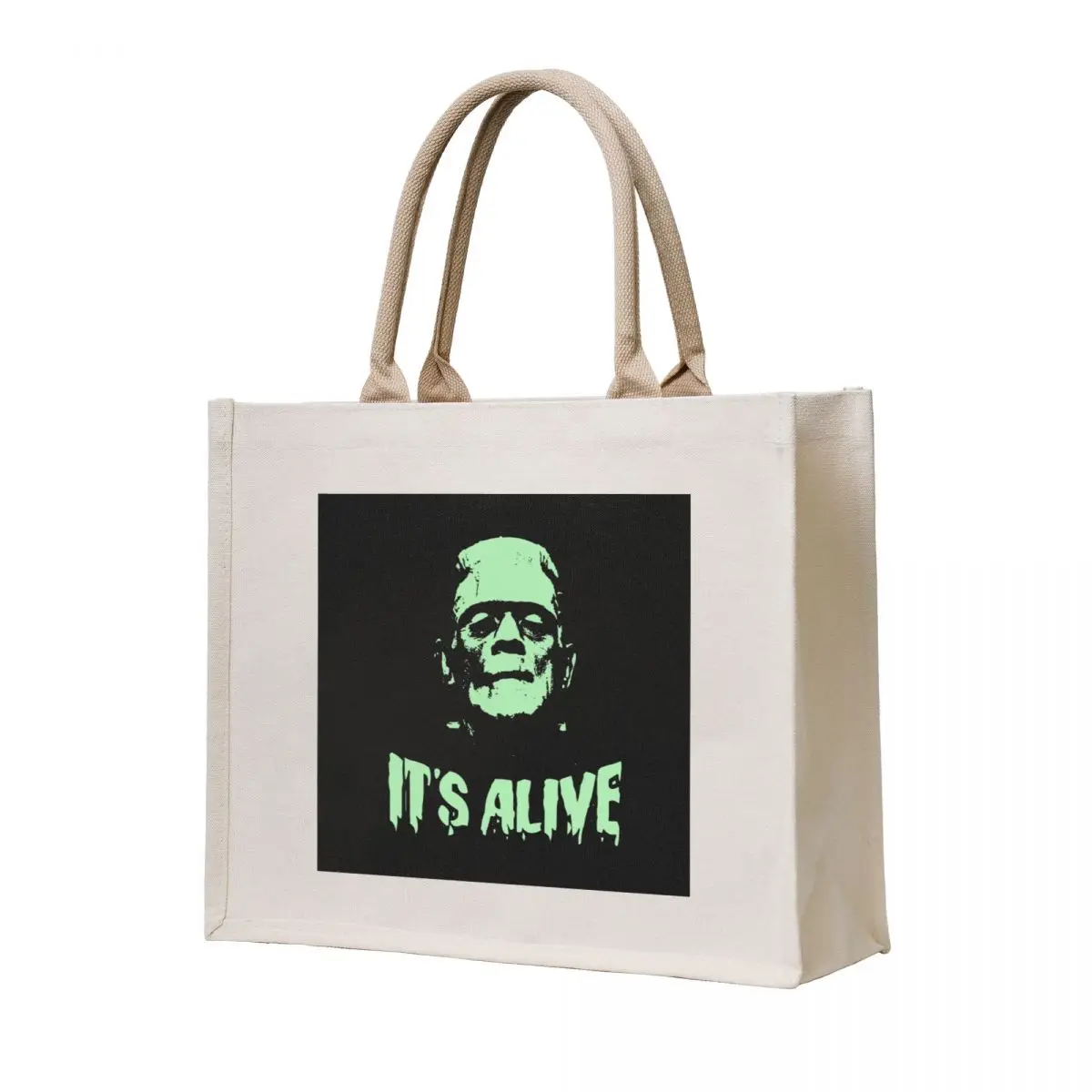 

FRANKENSTEIN Tote Bag Shopping bags custom canvas bag Lady bag