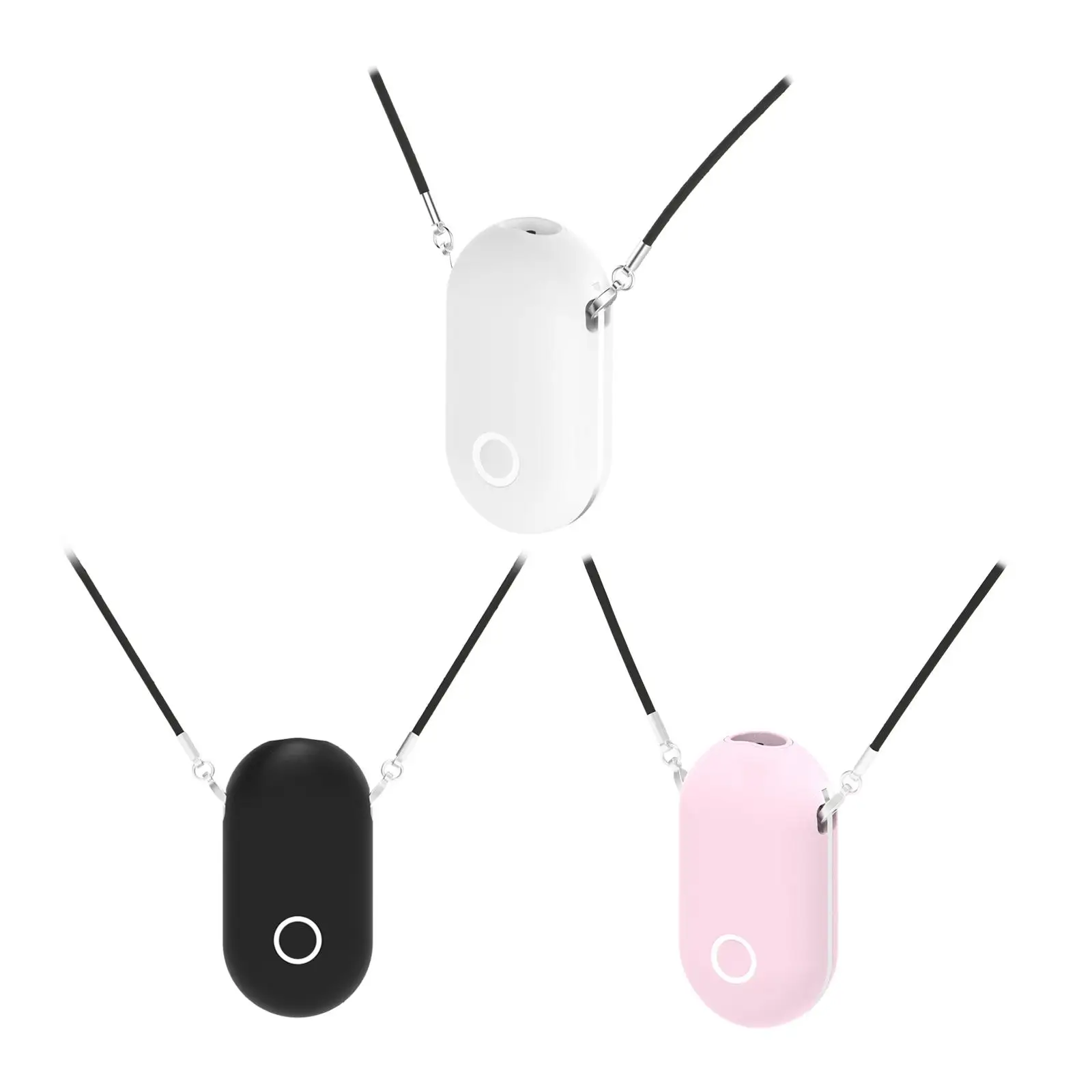 Portable purifier Necklace Wearable Air Cleaner Trave Size Mini Air Ionizer Small Anion Generator for Dust Car Bedroom Kid