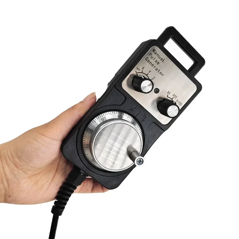 CNC Electronic HandWheel 4axis 6axis MPG 60mm 5V 100PPR 5L ROTARY ENCODER For CNC Router Machine