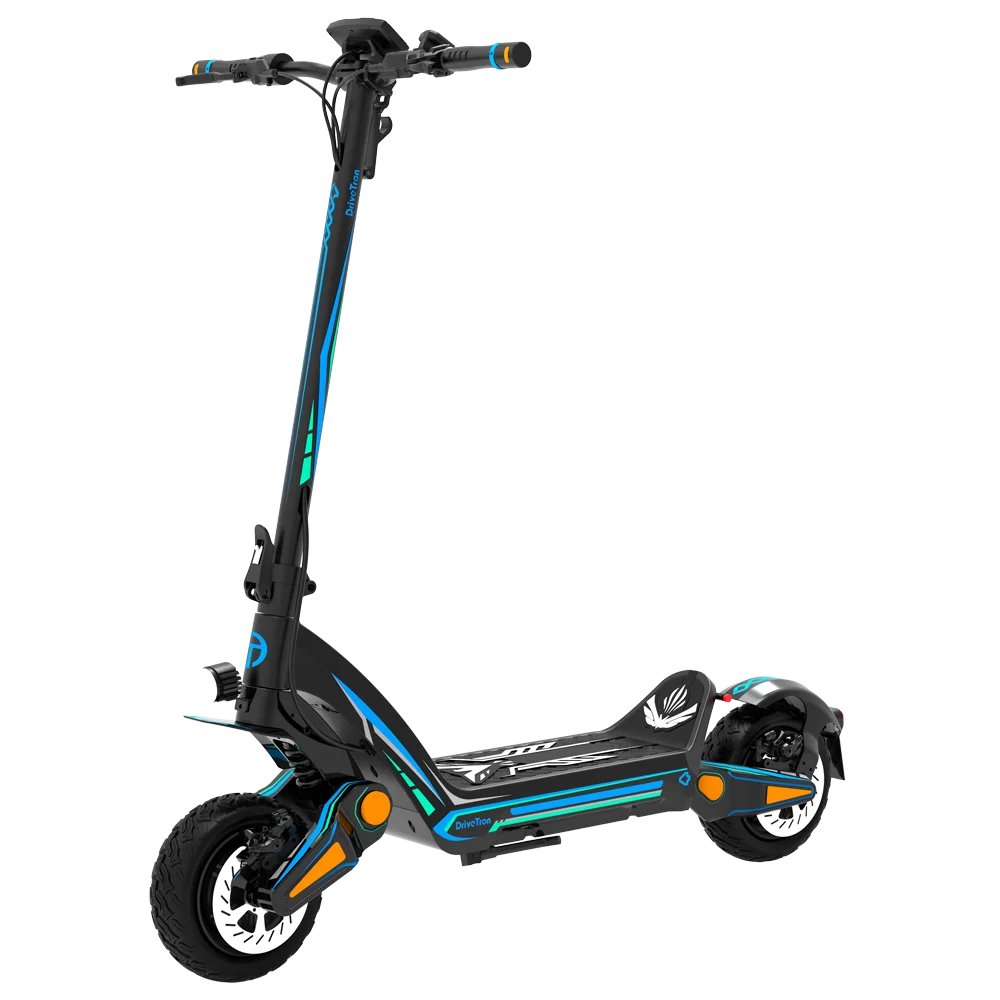 

High Speed Off Road 2 Wheel Black Folding 15ah 700W Adult Electric Scooters