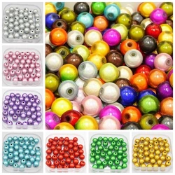 Craft DIY Miracle 3D Illusion Acrylic Miracle beads Spacer Various Size 4mm-18mm