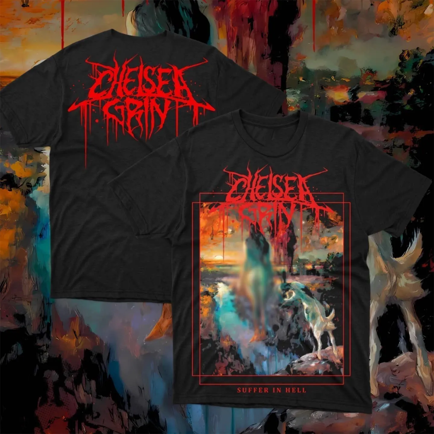 Chelsea Grin Dead Core Band Dark Rock Casual T-Shirt Men's and Women's Luxury Brand Top 2026 New