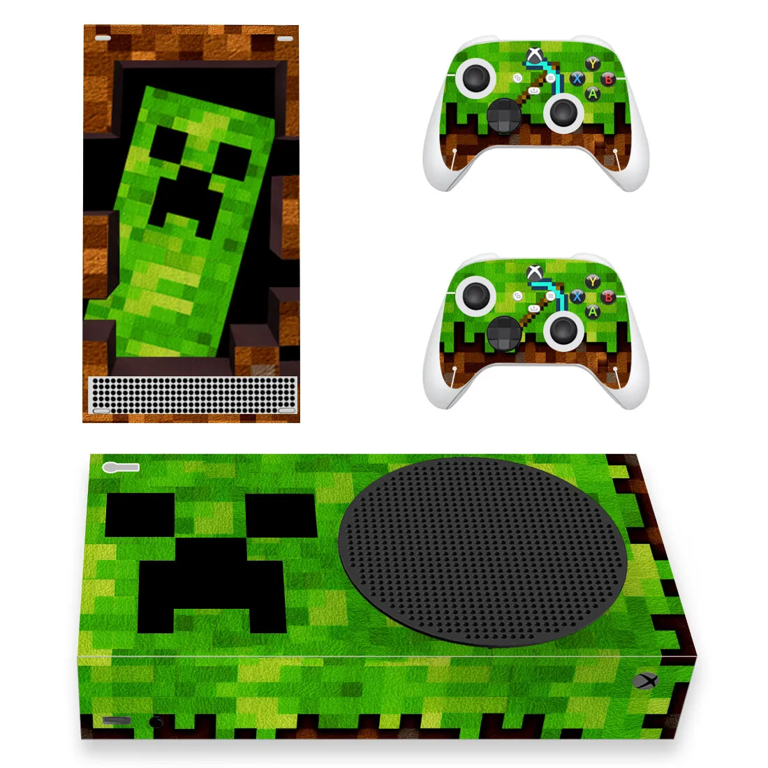 

New Game Skin Sticker Decal Cover for Xbox Series S Console and 2 Controllers Xbox Series Slim Skin Sticker Vinyl