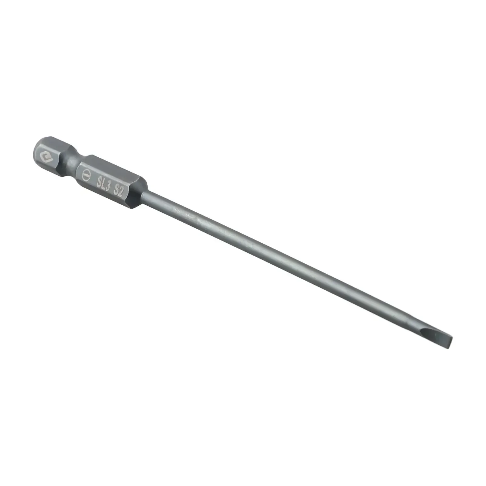 

1pc 100mm Alloy Steel Flat Head Magnetic Slotted Screwdriver Bit Blue 3.0-6.0mm Household DIY Hand Tool Accessories Supplies