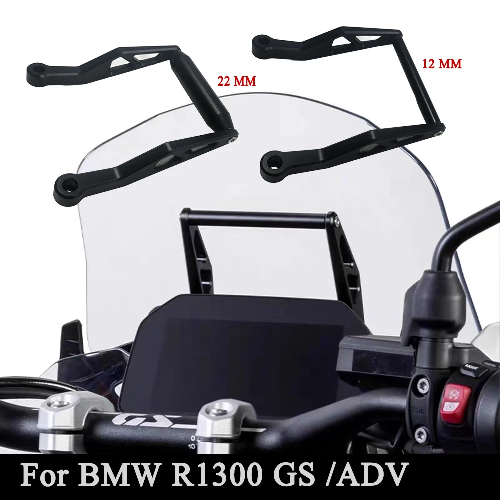 

For BMW R1300GS R 1300 GS ADV R1300 GS 2023 2024 2025 Motorcycle Phone GPS Navigation Plate Bracket Handlebar Adapt Holder