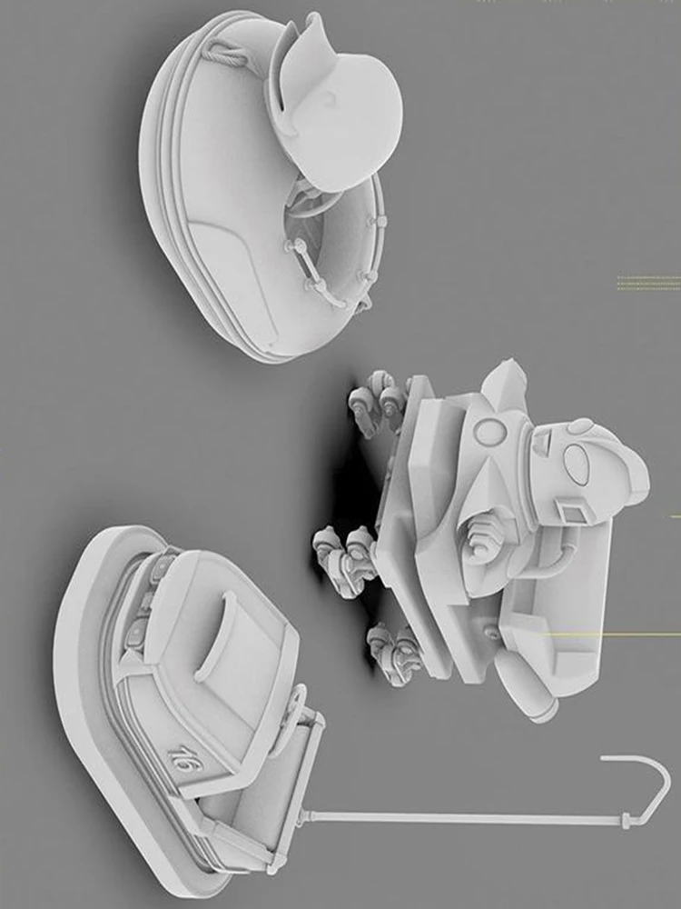 Resin soldier 1/35 Abandoned Playground Accessories Series  Model Unassambled Unpainted  Figure Building Kit