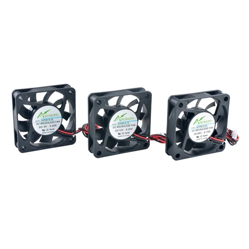 Imagen 2 del producto ACP6015 6cm 60mm ventilador 60x60x15mm DC5V 12V 24V 2pin ventilador de flujo Axial ventilador de refrigeración para fuente de alimentación del cargador