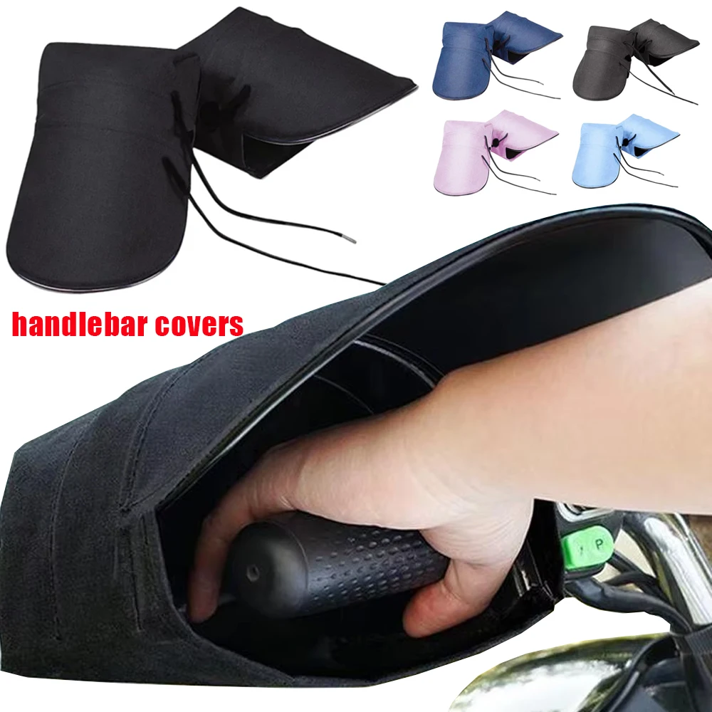 

Motorcycle Handlebar Gloves Summer UV-Resistant Waterproof Suitable Motorcycles Scooters E-bikes Outdoor Sun Protection