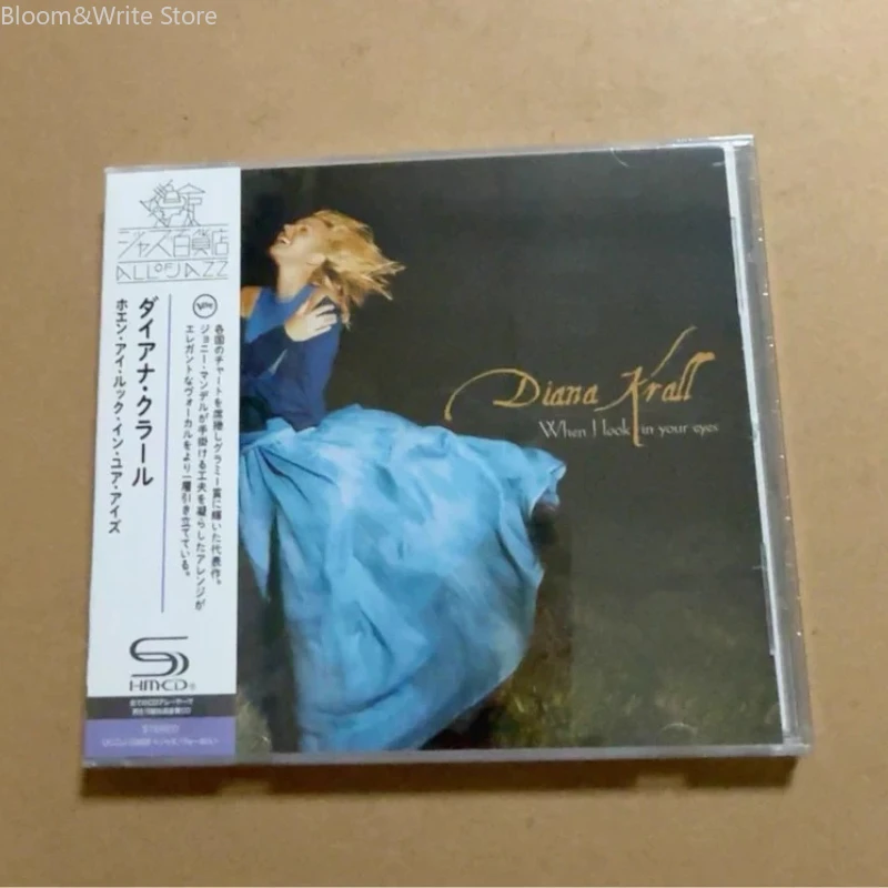 

Знаменитая канадская джазовая певица и пианист D-Diana 《When I Look in Your Eyes》CD Выпущенная в 1999 году музыкальная запись Walkman Party Music