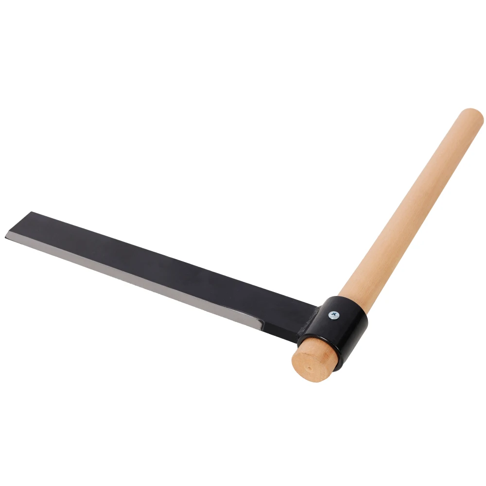 Heavy Duty Shingle Froe - Wood Handle,15 Blade Wood Splitter,2 Wide Black Steel Blade
