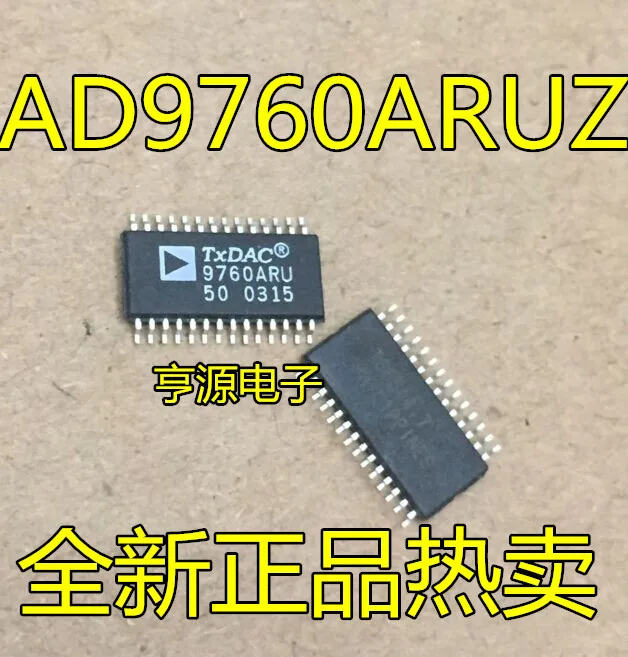 

Free shipping AD9760ARUZ AD9760ARU AD9760 9760ARU TSSOP-28 5PCS Please leave a comment