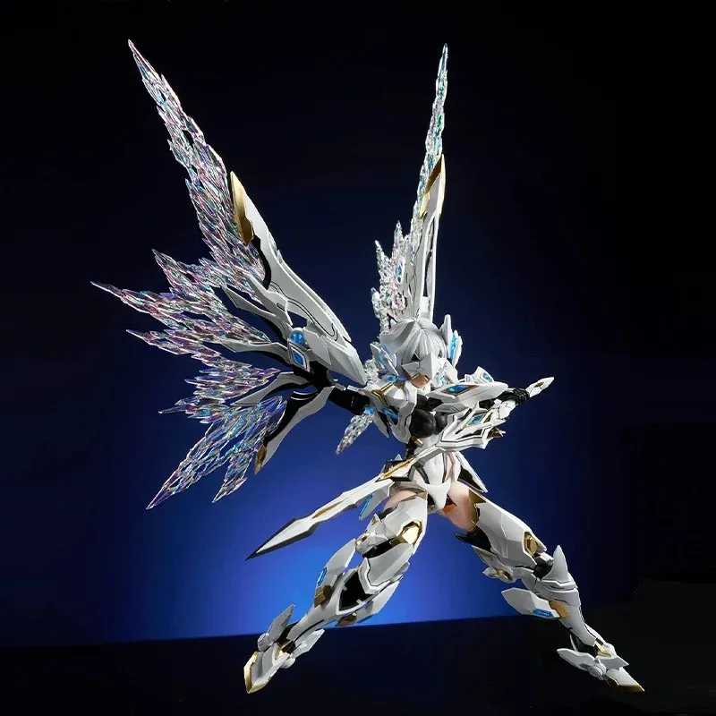 In Stock Animester 81007 1/12 Scale Nuclear Gold Reconstruction White Dragon Knight Galahad Full Set óLnch Action Figure Doll