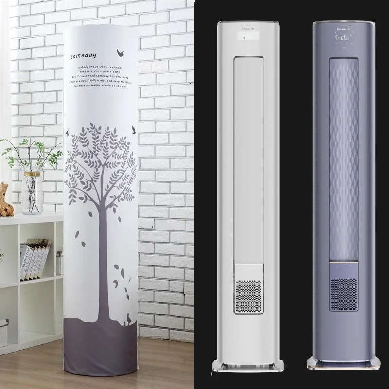 

CassaRefrigerator Galaxy Air Conditioner Cover Full Wrap Dustproof Protection Suit for Vertical Cabinet hine CAP728GAB 8U