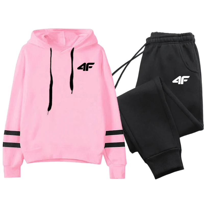 

Daily Sports Women's Tracksuit Hoodies Stripe Casual Hot Sales Single Piece Sweatshirts and Sweatpants Comfort Outdoor Jogging