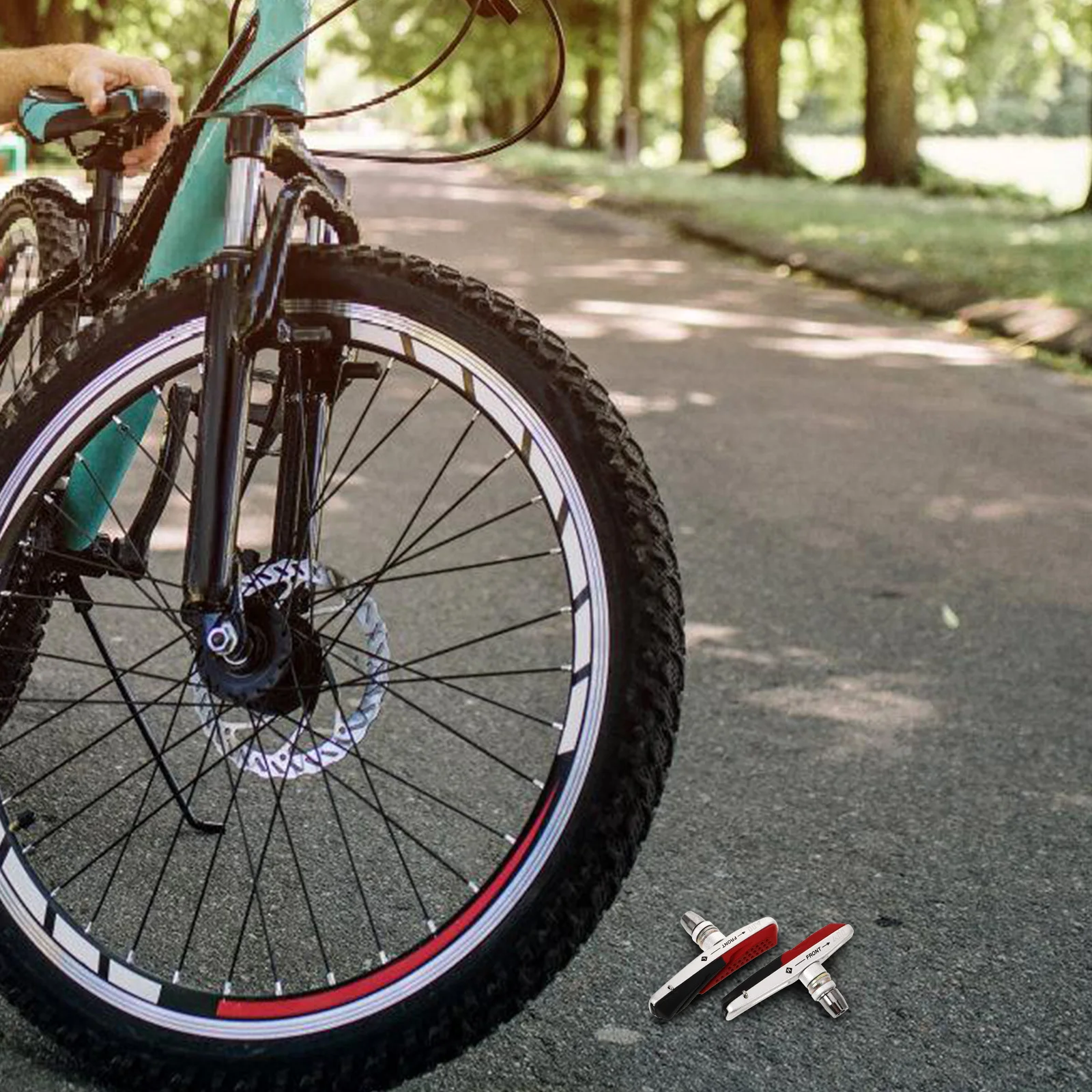 

1pcs 1 Pair Pads For Mountain Brake Pad For Bikes Bike Replacement Brake Pad Disc Parts Accessory Bikes