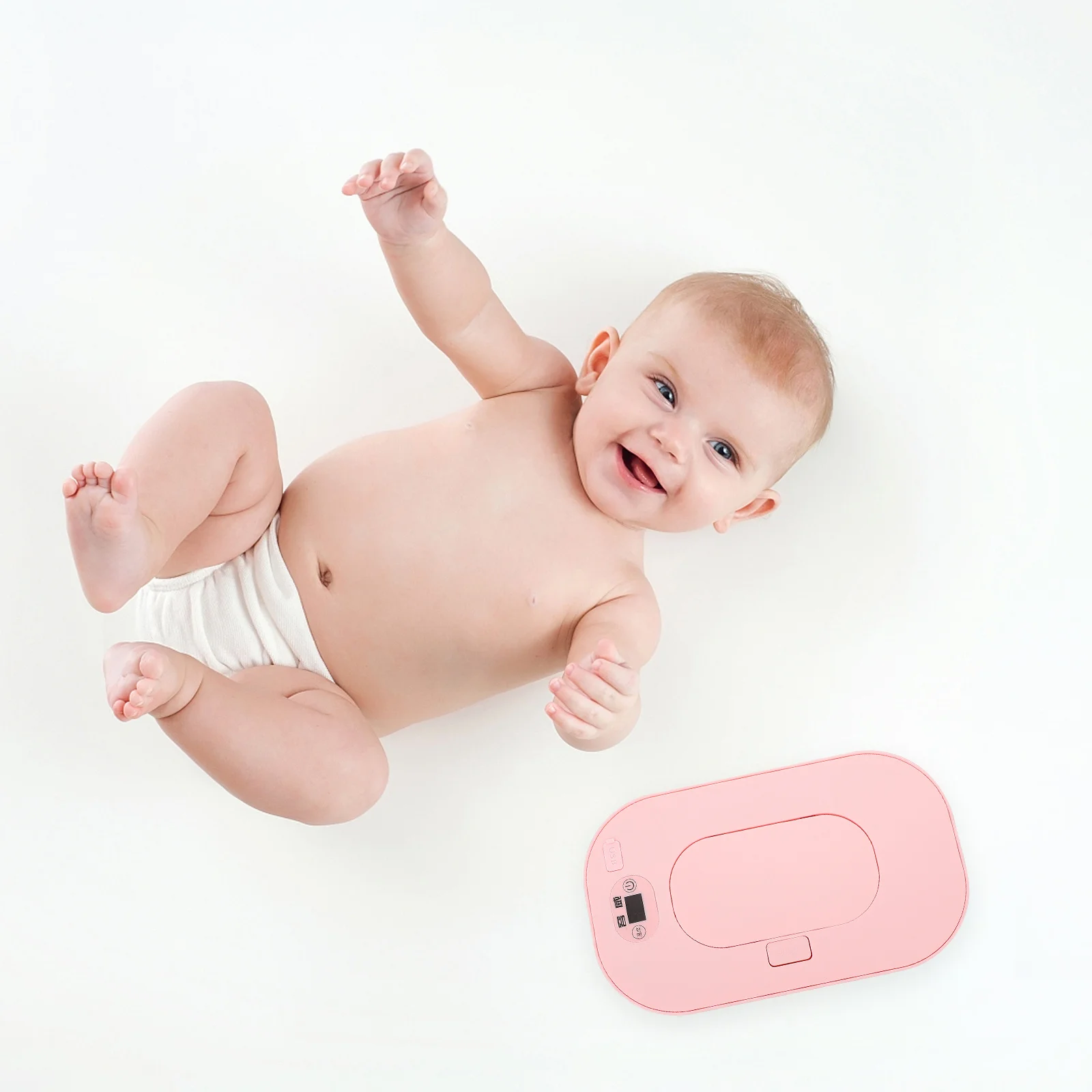 Aquecedor de tecido molhado para bebês, aquecedor portátil de lenços umedecidos, material abs pp, economia de energia, temperatura ajustável para uso noturno, lenços umedecidos para bebês