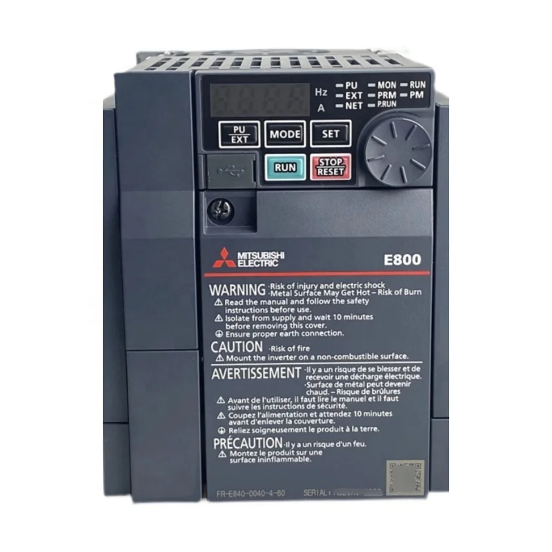 

FR-E840-0120-4-60 FR-E800 RS485 5.5 kw 3phase INVERTER FR-E840-5.5K