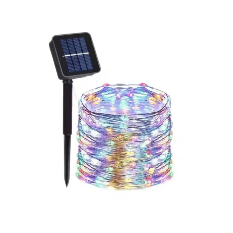 

Водонепроницаемые светодиодные фонари, медная проволока, сказочная гирлянда, световая лампа, рождественская свадьба, праздничное освещение, венок