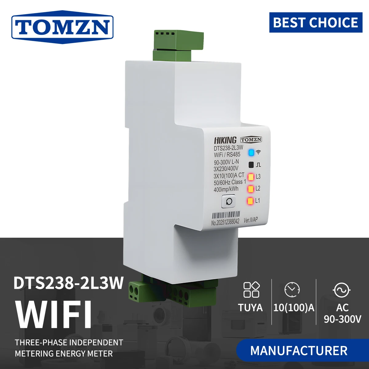 medidor-de-energia-monofasico-de-tres-circuitos-tomzn-dts238-2l3w-wifi-100a-85-300v-50-60hz-pantalla-lcd-monitor-de-kwh-rs485-modbus-rtu-clase-1