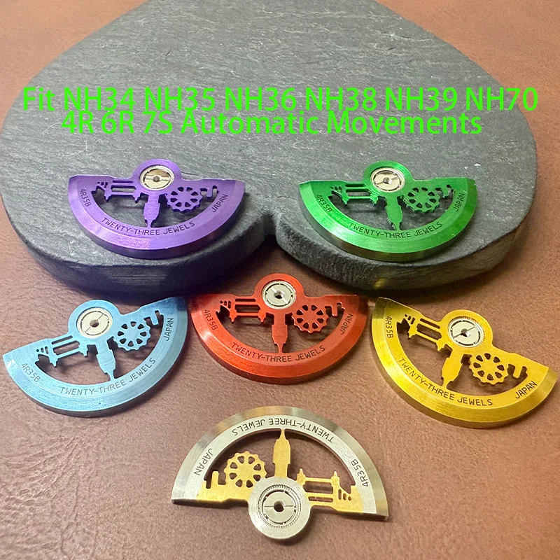 

Oscillating Weight Modified Automatic Hammer Rotors Fits NH34 NH35 NH36 NH38 NH70 4R35 6R 7S Movements Watch Parts Accessories
