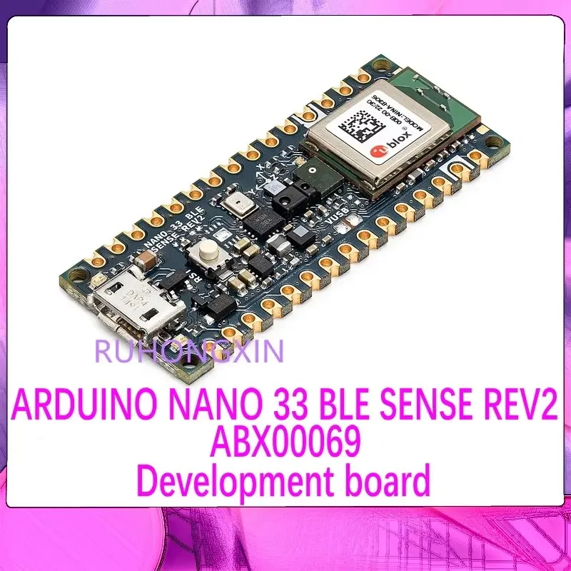 ARDUINO NANO 33 BLE SENSE REV2 ABX00069 Speed 64MHz flash memory 1MB nRF52840 development board