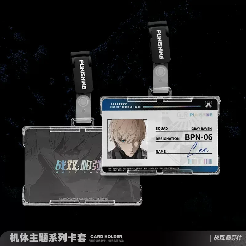 CosplaySunsyea PUNISHING: Cubierta de tarjeta oficial de la serie Merch JT de RAVEN GRIS Lucia Watanabe Lee Lamia