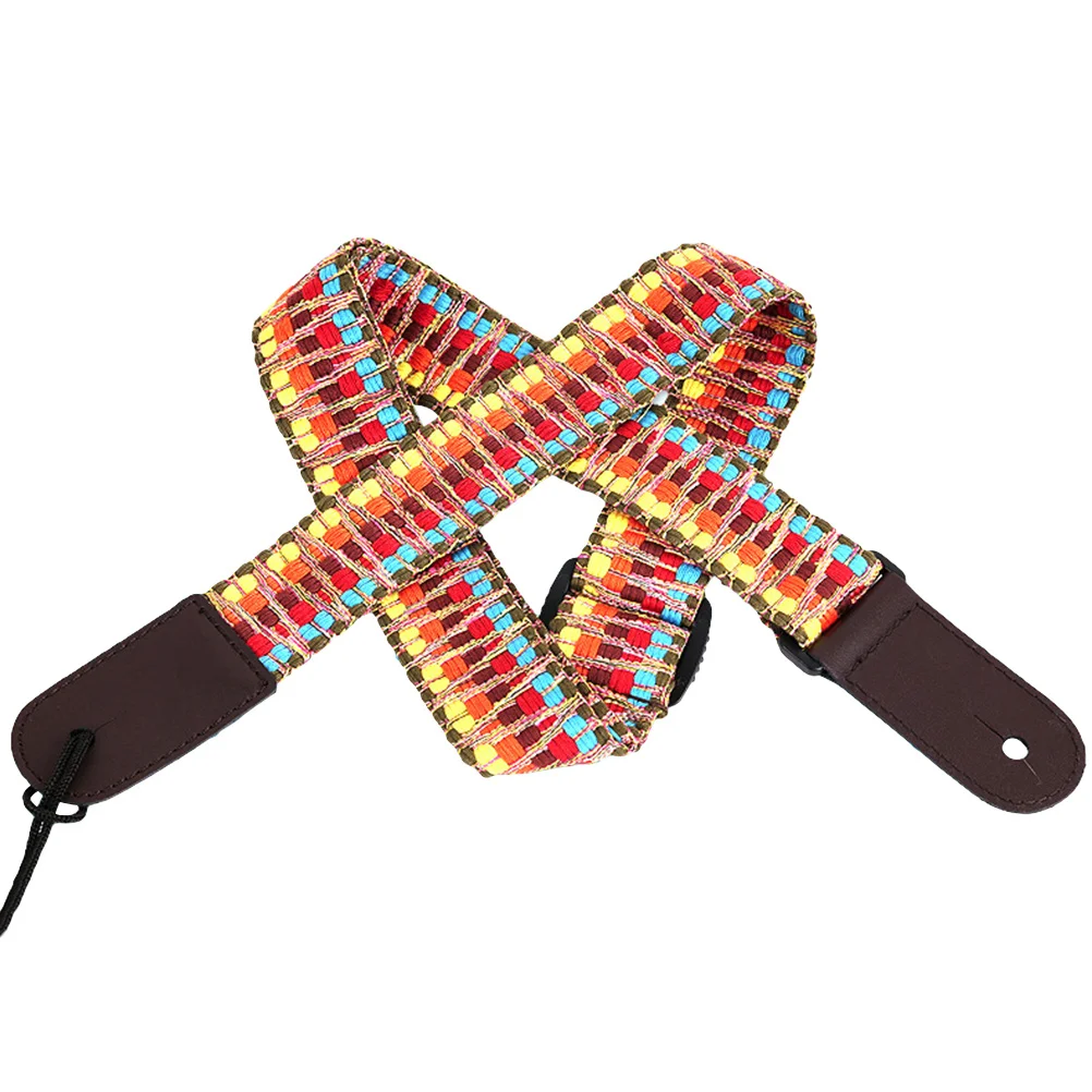 

Colorful Ukulele Strap Creative Straps Shoulder Diagonal Span Braided Cross-Body