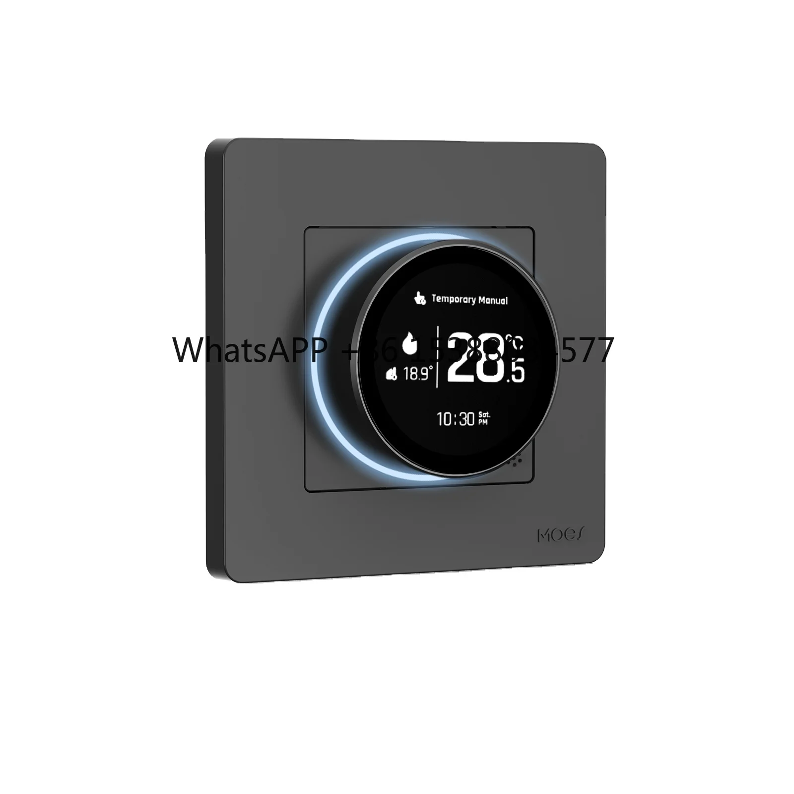 

MOES Smart Thermostat Rotary Adjustable Button Thermostat for Water Heating Water Boiler Electric Floor Heating System