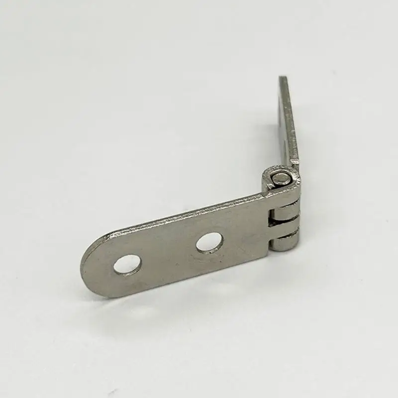 

652F Pack Of 2 Folding Door Hinges with rusts Resistant Finish Heavy Duty Door Hinges Simple Installs for Furniture & Decors