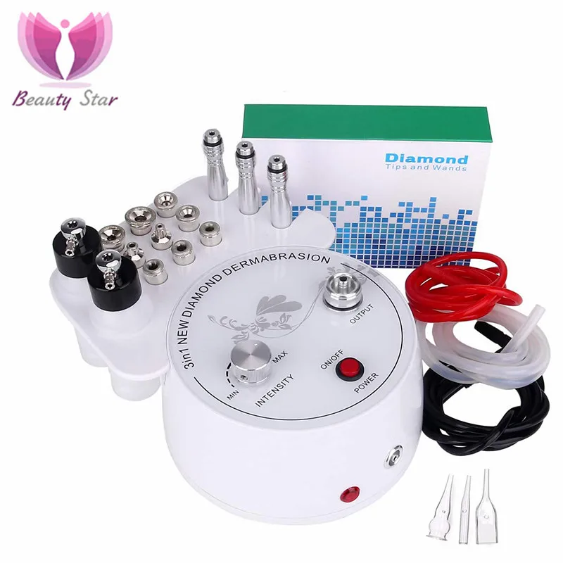 Diamond Microdermabrasion Machine Water Spray Skin Exfoliation Removal Facial Skin Peeling Dermabrasion Device For Spa Salon