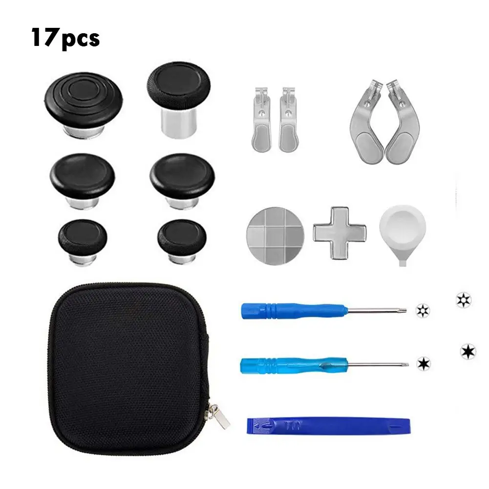 

For Xbox One Elite Series 2 Edition gaming controller - Metal buttons, joystick and paddle DIY kit Game console buttons