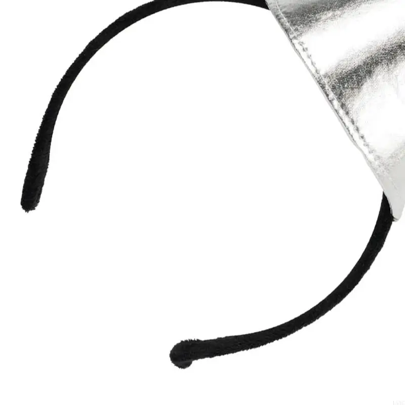 

L5YC Elastic Tin Man Headpiece Bowtie Outfit For Roleplaying Theme Event Celebration