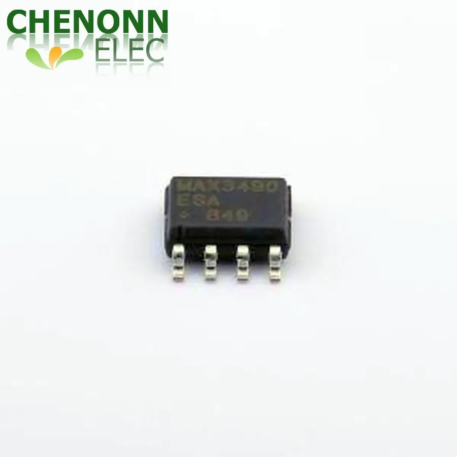 5PCS/LOT MAX3490ESA+T (Drivers, Receivers, Transceivers)