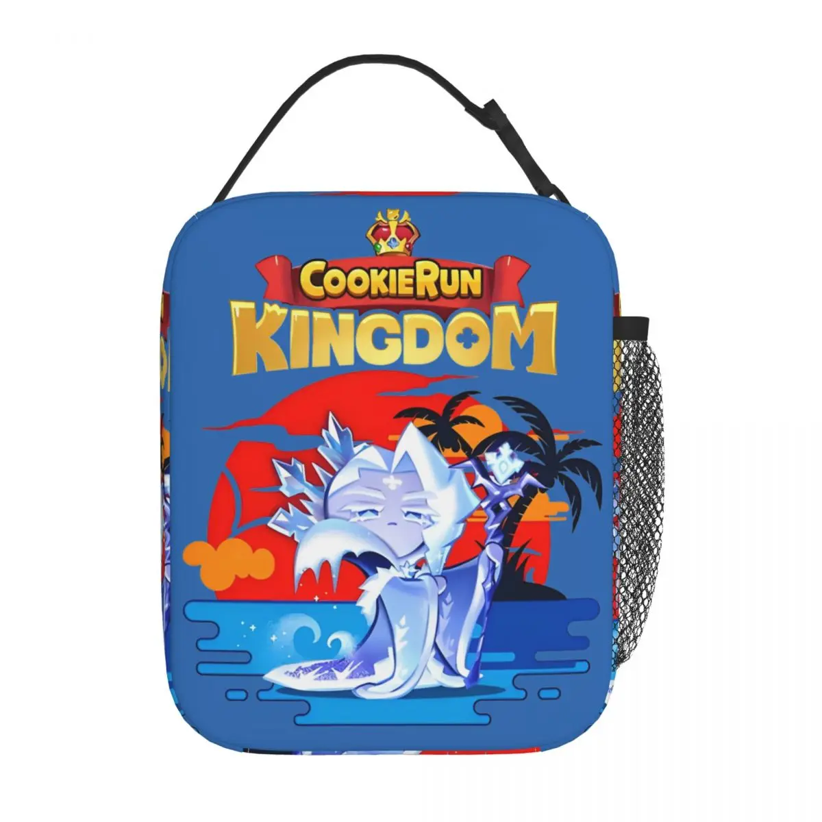 

Изолированные сумки для обеда Cookie Frost Queen, большие контейнеры для еды в бегуе печенья, термосумка, сумка-тоут, ланч-бокс, сумки для еды