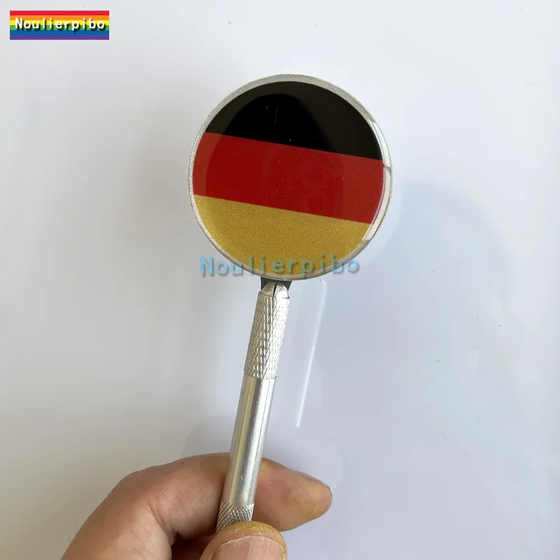 3D Sticker Stereo Epoxy Resin German Flag Car Dome Flexible Sticker Accessories Cell Phone Vinyl Waterproof Laptop Case Decal