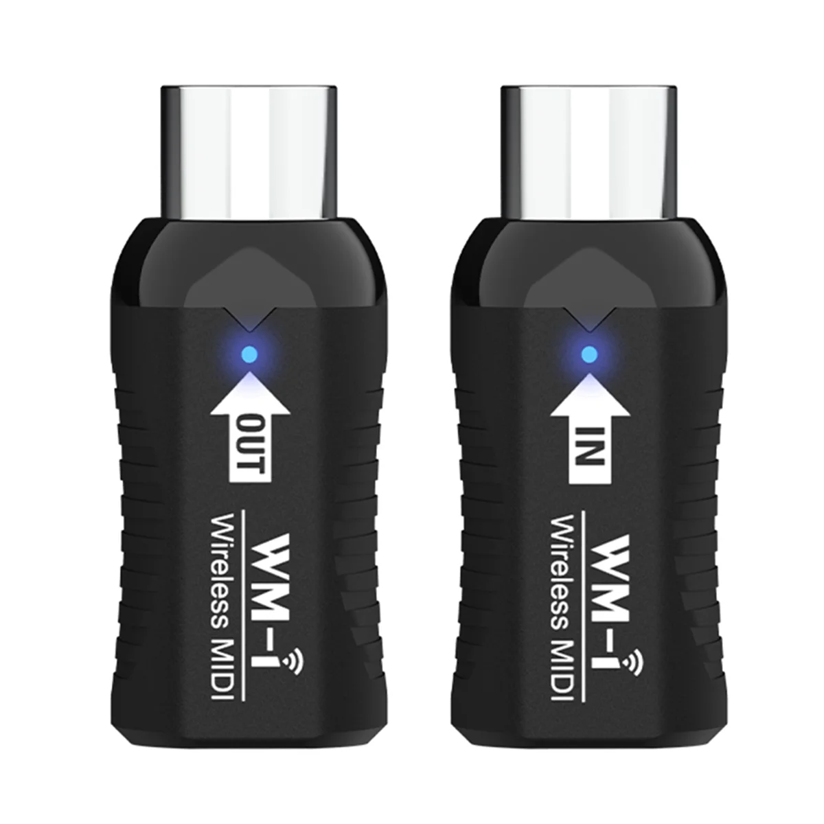 T85C Rechargeable Midi Wireless Guitar System Audio Receiver Transmitter Wireless Midi Adapter for Digital Piano Keyboard